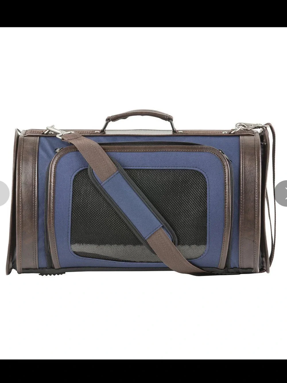 Petote Kelle Dog Carrier Navy - small